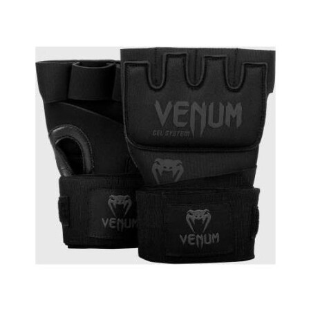 Venum Kontact Jel Eldiven Sargıları - Siyah/Siyah - Venum