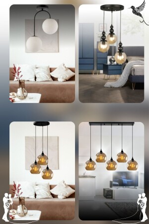 Venus Special Set 2 - Dowry Chandelier - Bedroom - Living Room - Kitchen - Hall VNSET - VEDA AVİZE