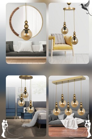 Venus Special Set - Dowry Chandelier - Bedroom - Living Room - Kitchen - Hall VNSET - VEDA AVİZE
