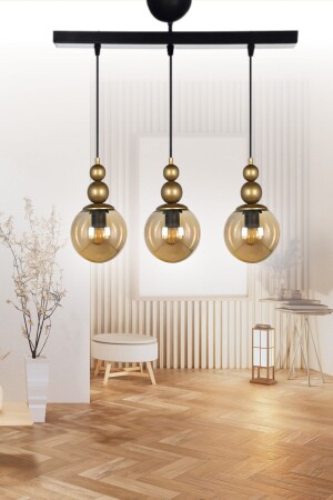 Venus Triple Queen Kronleuchter Antikbal - Esstisch Special - Wohnzimmer - Küche - Flur - Schlafzimmer Ven - Pre - VEDA AVİZE
