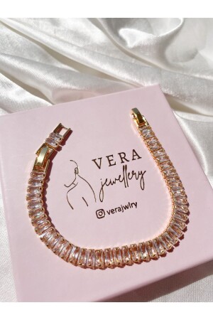 Vera Jewelery Steel Women's Gold Waterway Bracelet - Snartun