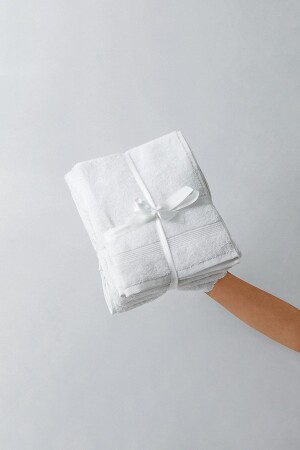 Vera Touch - 4 Names. 40x75 Cm 100% Pure Cotton, Quality Towel Set Hand | - BOOVI