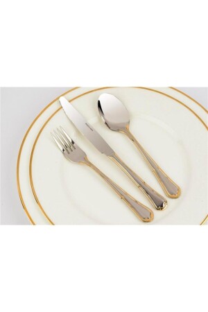 Verde M101g 90 Piece Cutlery Set Gold TYC00078578333 - Mikasa Moor