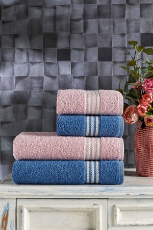 Veronica 4-Piece Bath Towel Set Veronica Model - Casnack