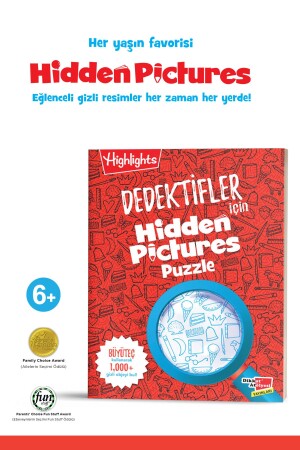Versteckte Bilder-Puzzle für Detektive - Dikkat Atölyesi Yayınları