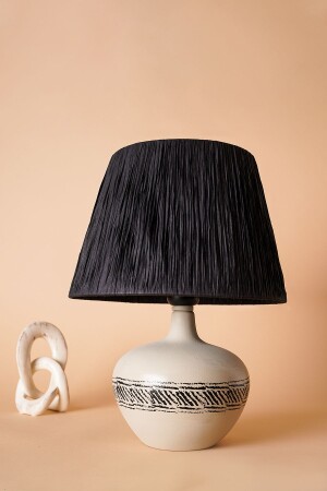 Vert Handmade Ceramic Lampshade Stone Color-black - Hmydesign