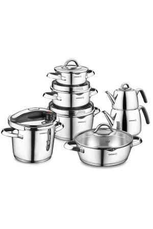 Vertex Black 15 Piece Hyper Set 9080203A1767 - KORKMAZ