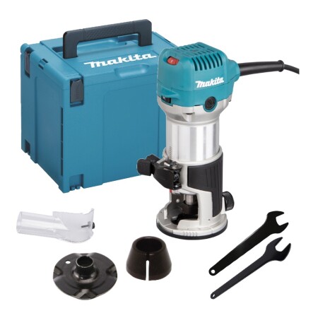 Vertikalfräse MAKITA RT0702CJ mit Zubehör - Makita