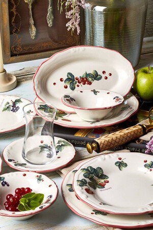 Very Berry 26 Piece Breakfast Set for 6 Persons 153. 03. 08. 0255 - Karaca
