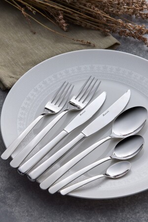 Vesper 84 Parça 12 Kişilik Elegance Kutulu Çatal Kaşık Bıçak Takımı 153.03.08.2193 - Karaca