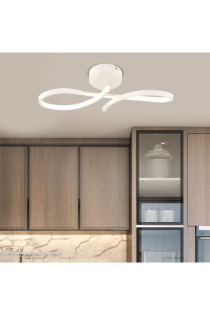 Vetto White 38 Watt Plafonier 3 Color LED Modern Kitchen Bathroom Led Living Room Pendant Lamp Chandelier - Apliqa