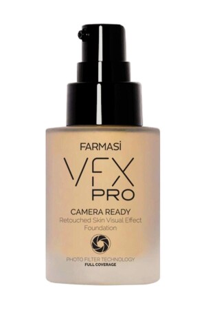 Vfx Pro Camera Ready Fondöten Vanilla 07-30ml - Farmasi
