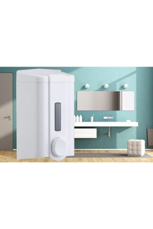 Vialli S4 Liquid Soap Dishwashing Detergent Shampoo Shower Gel Disinfectant Dispenser 1 Lt PRA-1044659-0633 - Şeker Portakalım