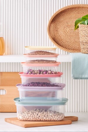 Vicks Light 6-Piece Storage Container 153. 03. 06. 1286-1 - Karaca