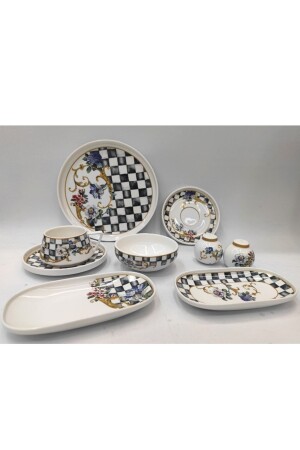 Victoria 32 Piece Breakfast Set for 6 People dop13921982igo - Emsan