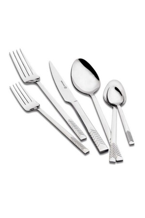 Victoria 72-teiliges Gabel-Löffel-Messer-Set A2436 - KORKMAZ