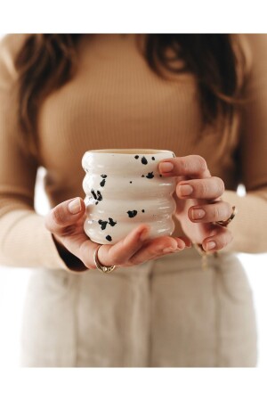 Victoria Dalmatiner Keramiktasse petra02 - Petra Seramik