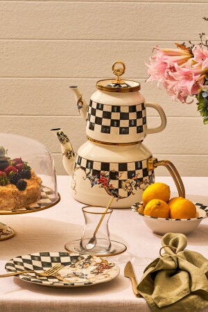 Victoria Enamel Maxi Teapot Set 600. 15. 01. 2454 - Emsan