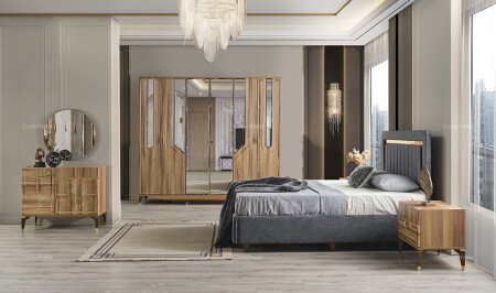 Vienza Mdf Yatak Odası - Cadde Yıldız