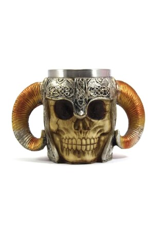 Vikings King Skull Design Mug Cup AG-22 - mrc