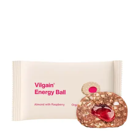 Vilgain Bio Energy Ball (30 g, Almond with Raspberry) - Vilgain