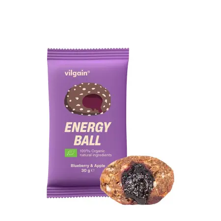 Vilgain Bio Energy Ball (30 g, Blueberry & Apple) - Vilgain