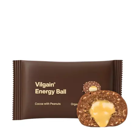 Vilgain Bio Energy Ball (30 g, Cocoa with Peanuts) - Vilgain