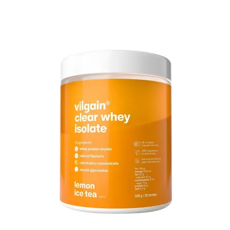 Vilgain Clear Whey Isolate (500 g, Lemon Iced Tea) - Vilgain