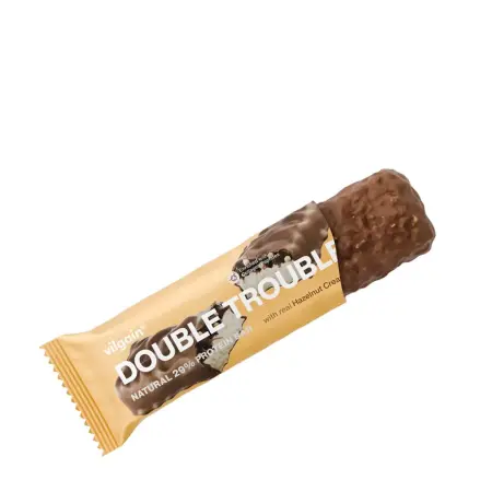 Vilgain Double Trouble Protein Bar Hazelnut Cream (55 g) - Vilgain