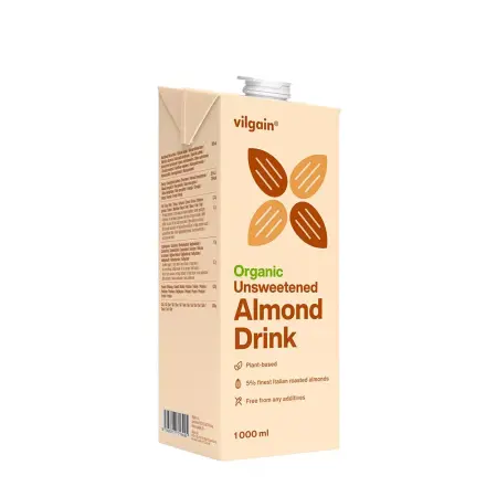 Vilgain Organic Almond Drink (1000 ml) - Vilgain