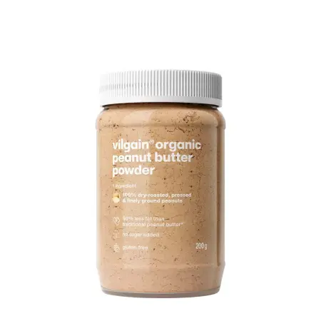 Vilgain Organic Peanut Butter Powder (200 g) - Vilgain