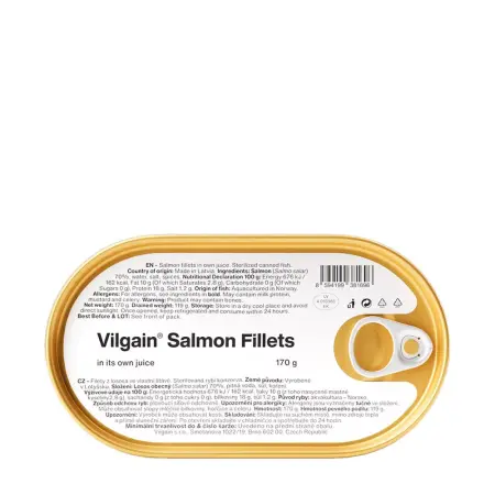 Vilgain Salmon Fillets (170 g) - Vilgain