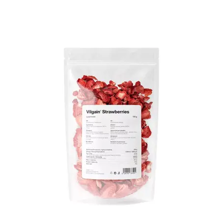 Vilgain Strawberries Lyophilized (100 g) - Vilgain