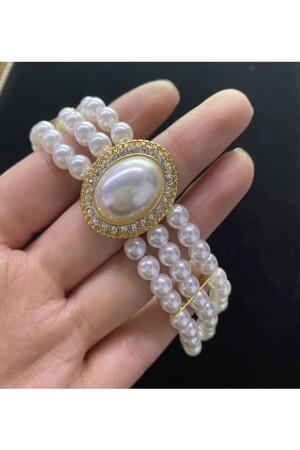 Vintage Pearl Gold Bracelet - Boox99