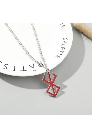 Vintage Retro Anime Berserk Logo Necklace - Gossip Team