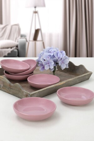 Violet Halka Çerezlik-Sosluk 13 Cm 6 Adet ST489006F451A000000MAYD100 - Keramika