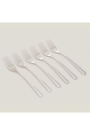 Violet Set of 6 Dinner Forks VYÇ-016 - Aryıldız