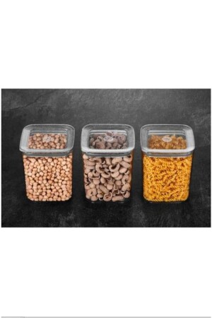 Vip Ahmet 6 Piece 1000 Ml Sude Square Storage Container vp328sudesetideacorp - Vip Ahmet