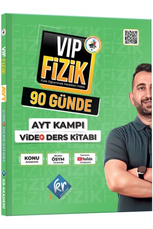VIP-Physik in 90 Tagen AYT Camp Video-Lehrbuch - Kr Akademi Yayınları