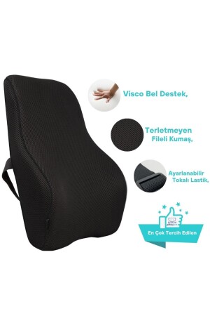 Visco-Taillenkissen Rückenkissen Orthopädisches Taillenkissen 100 % Visco-Stützkissen PİLLOWART-SYH - PİLLOWART