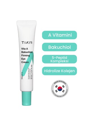 Vita A Bakuchiol Firming Eye Cream 30ml- Anti-Wrinkle Retinol Eye Cream BDFHQST1 - TIA'M