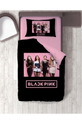 Vita Desing Black Pink 3d Baskılı Tek Kişilik Nevresim Takımı 6011blc - hediyechy