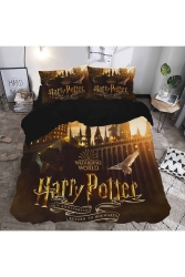 Vita Desing Harry Potter 3d Baskılı Çift Kişilik Nevresim Takımı HERİ1010 - hediyevita