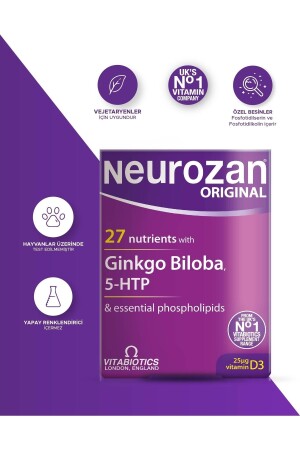 Vitabiotics Original 30 Tablets - Neurozan