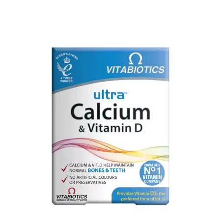 Vitabiotics Ultra Calcium & Vitamin D (30 Tablets) - Vitabiotics