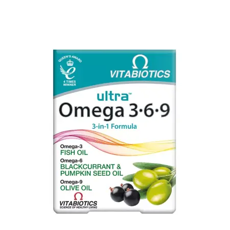 Vitabiotics Ultra Omega 3-6-9 (60 Capsules) - Vitabiotics