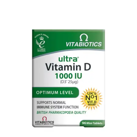 Vitabiotics Ultra Vitamin D 1000 IU (96 tablets) - Vitabiotics