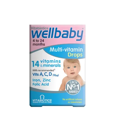 Vitabiotics Wellbaby Multi-vitamin Drops (30 ml) - Vitabiotics