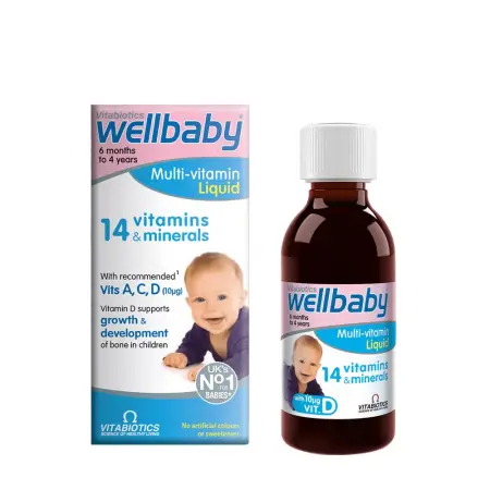 Vitabiotics Wellbaby Multi-vitamin Liquid (150 ml) - Vitabiotics