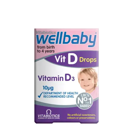 Vitabiotics Wellbaby Vitamin D Drops (30 ml) - Vitabiotics